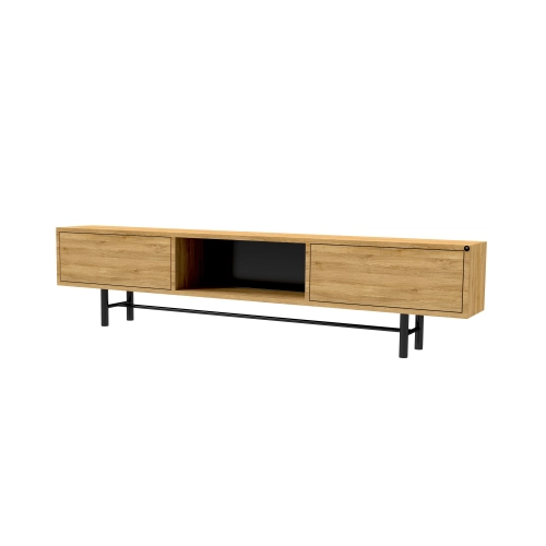 Szafka RTV-22 Drewno Lite Dąb Loft Lakier Rozmiary od 100 cm do 200 cm PREMIUM
